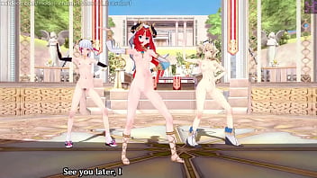 Genshin Impact: 【MMD】EVERGLOW – Adios REMAKE (Nilou, Ayaka, Barbara)