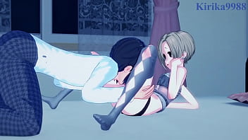 Koume Shirasaka and Hinako Kita intense sex. – THE IDOLM@STER CINDERELLA GIRLS Hentai