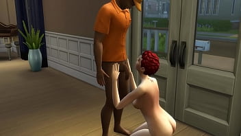 MILF Fuck The Delivery Man While Husband’s Taking A Nap (The Sims | 3D hentai)