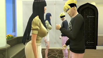 Naruto Cap 6 Hinata talks to her and they end up fucking. She loves her stepson’s cock since he fucks her better than her husband Naruto