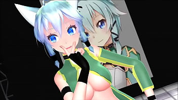 Sinon sword art online mmd