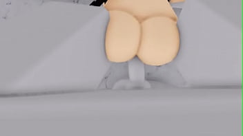 roblox slut gets fucked in a scho0l bathroom