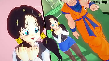 Dragon Ball Z EX 3 | Part 3 | Videl cant wait for sex | Watch full 1hr movie on sheer or ptrn Fantasyking3