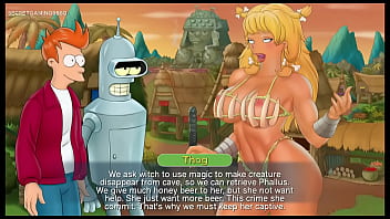 Futurama Lust in Space 03 – Fry & Bender Found Two Super Hot Busty Amazon – Futurama Parody Porn Game