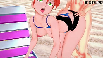 Grown Gwen Tennyson Bikini beach sex 1 Ben10 | Watch the full and FPOV on Sheer & PTRN: Fantasyking3