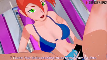 Grown Gwen Tennyson Bikini sex on the public beach 2 Ben10 | Watch the full and FPOV on Sheer & PTRN: Fantasyking3