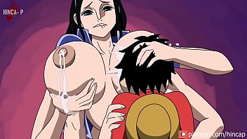 Hungry Luffy gets his meal animation