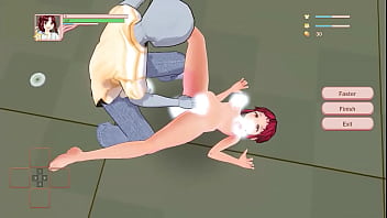 Red haired lady having sex in curs pantsu new porn hentai game video