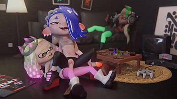 Shiver and Pearl’s Fresh Intense Sex (Splatoon 3 hentai)