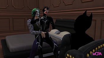 [TRAILER] Batman Horn. Joker having sex with Catwoman in front of Batman