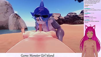 VTuber LewdNeko Plays Monster Girl Island Part 2